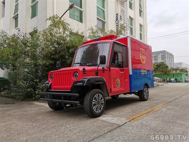 武昌四輪消防車，社區(qū)，工廠用微型電動消防車